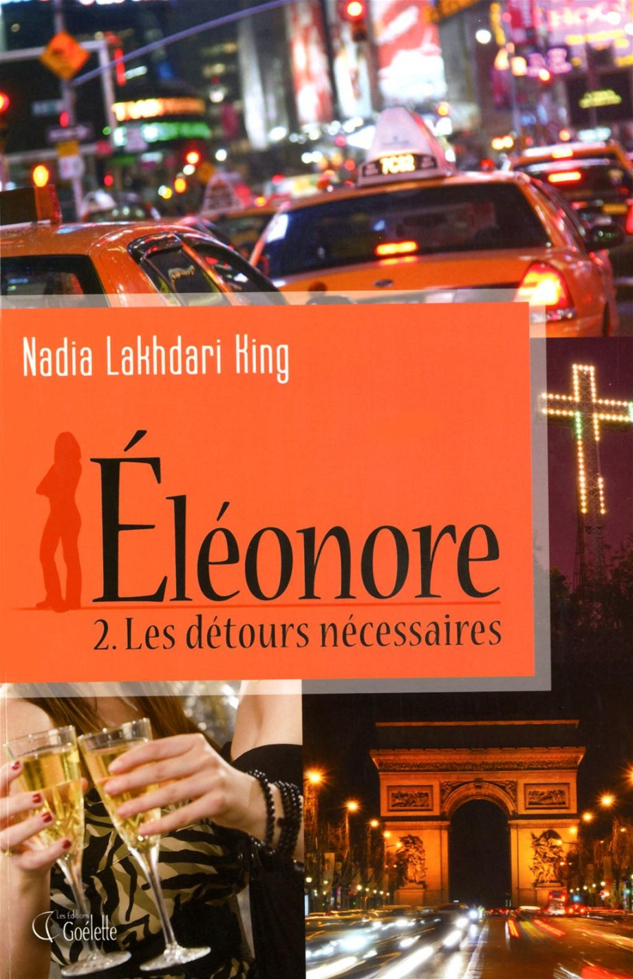 Livre Les détours nécessaires - Nadia Lakhdari King (Livre d'occasion)