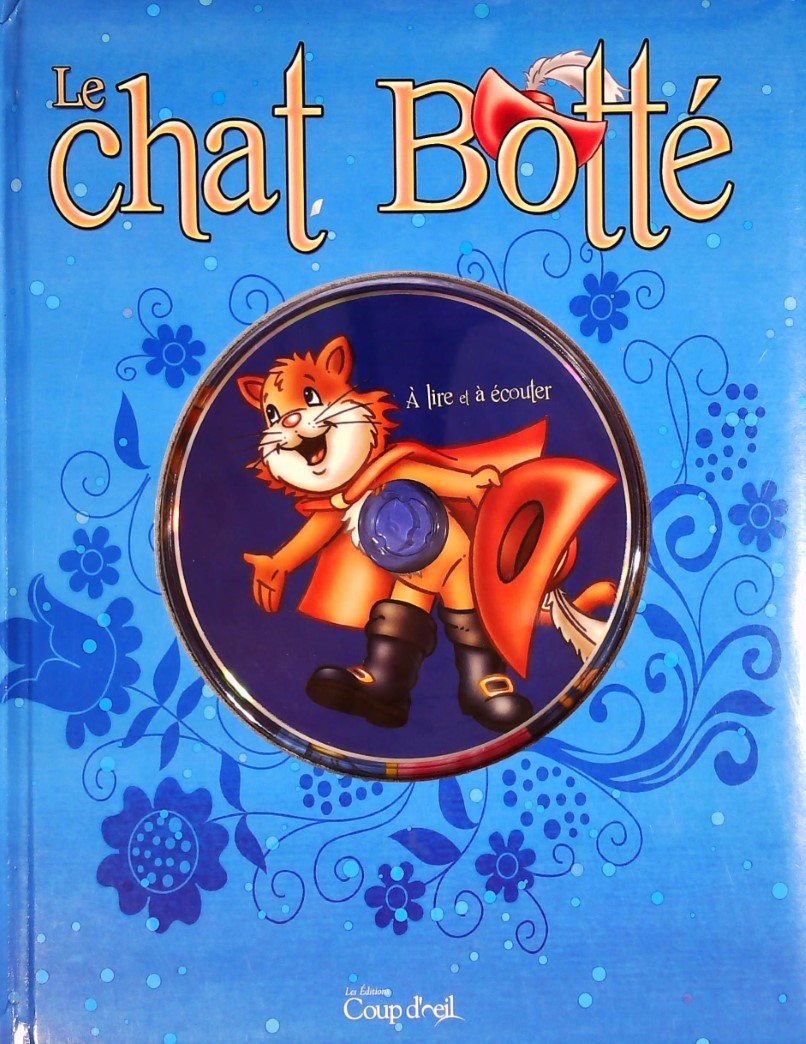 Livre Le chat botté (avec CD audio) (Livre d'occasion)
