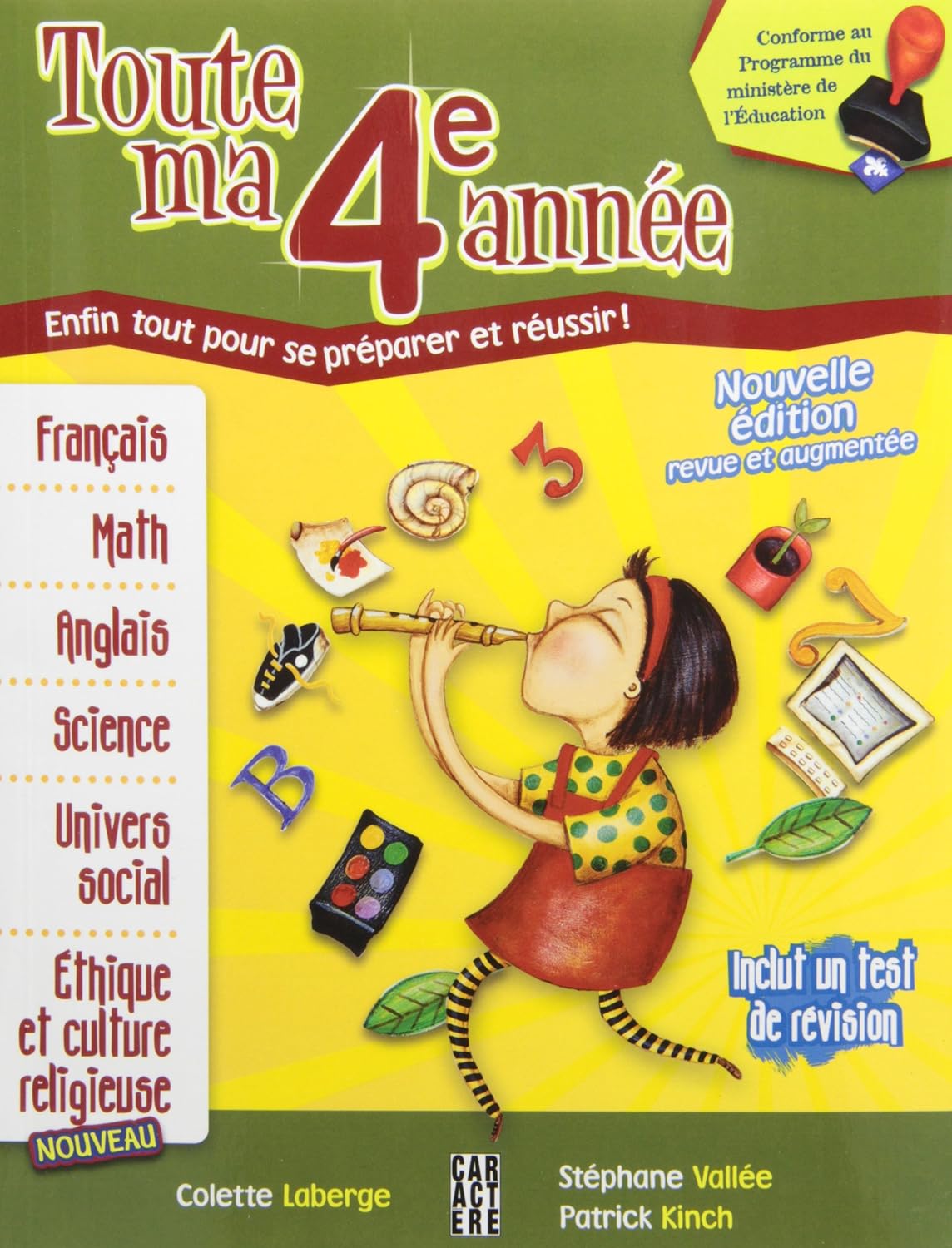 Livre ISBN 2896423117 Toute ma 4e année (Colette Laberge)