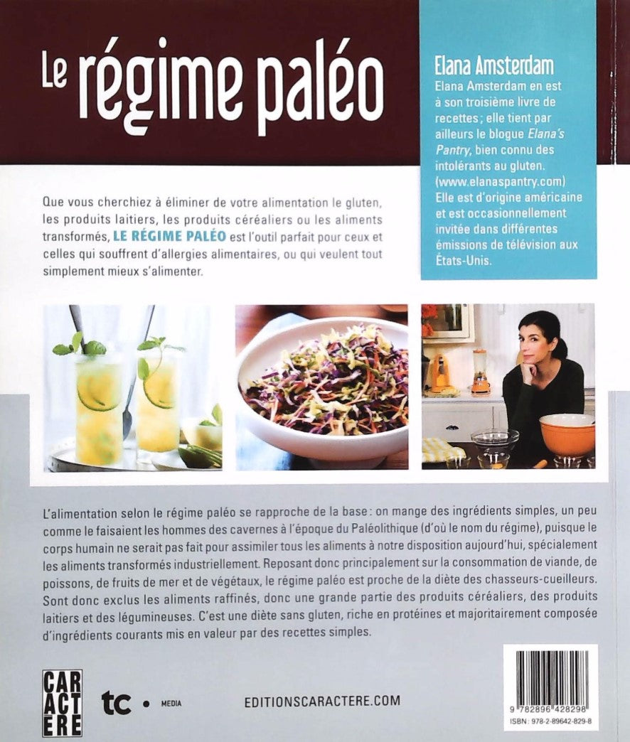 Livre Le régime paléo - Elana Amsterdam (Livre d'occasion)