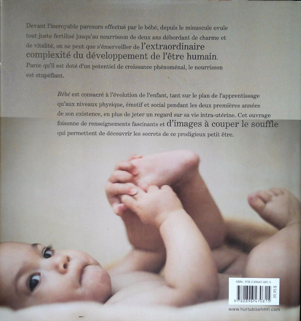 Livre Bébé: L'Étonnant voyage de 0 à 2 ans - Desmond Morris (Livre d'occasion) - ISBN 2896470816