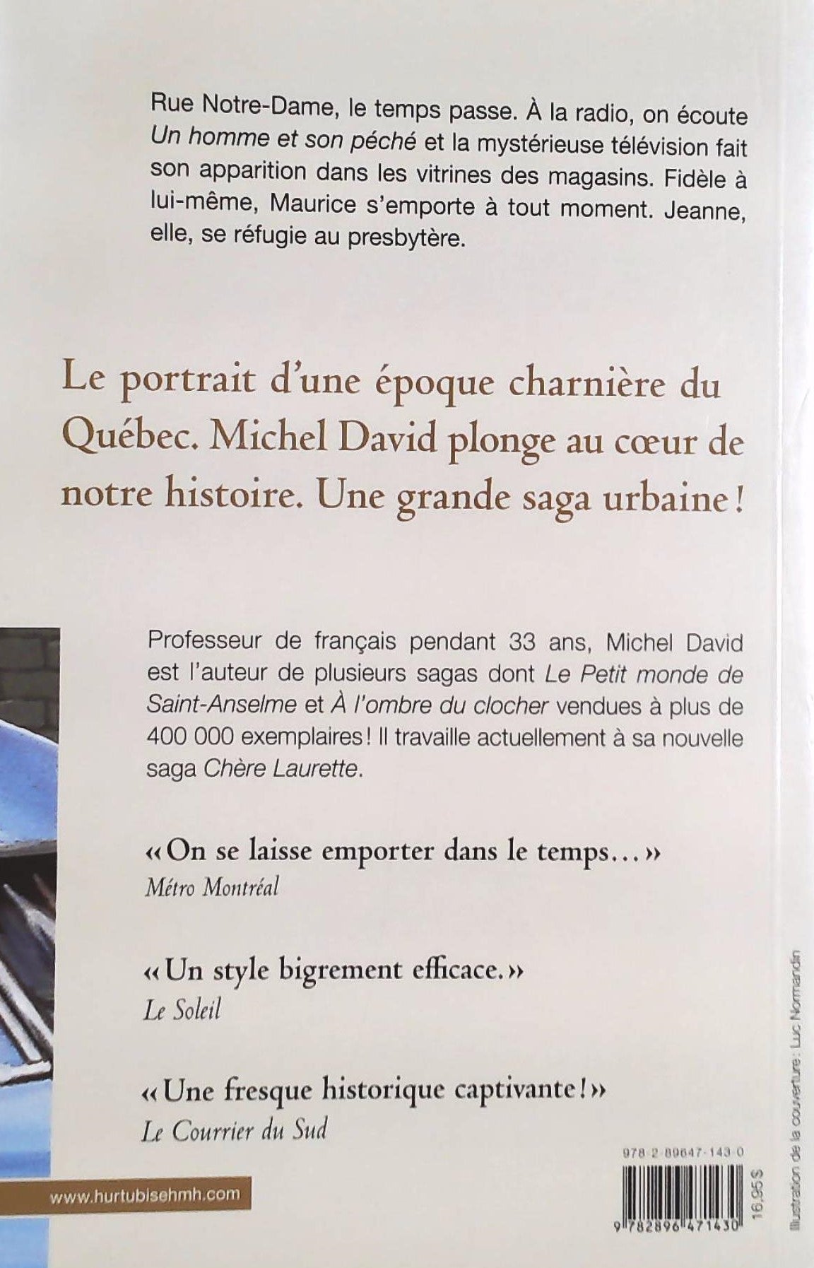 Livre La poussière du temps # 2 : Rue Notre-Dame (Michel David) (Livre d'occasion) - ISBN 289647143X