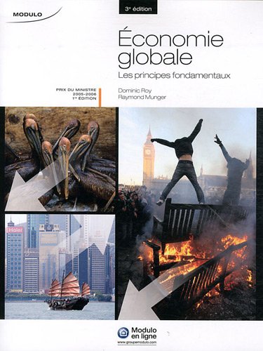 Livre Économie globale: Les principes fondamentaux - Munger Raymond (Livre d'occasion) - ISBN 289...
