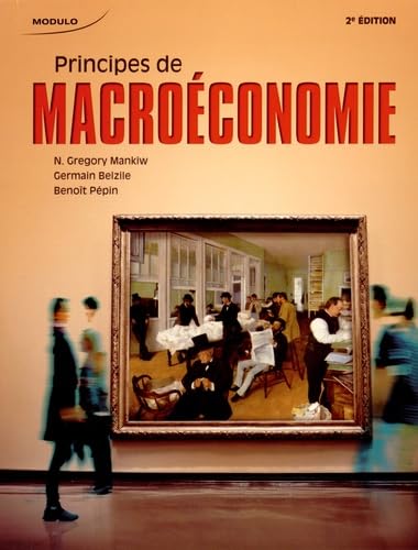 Livre ISBN 2896508953 Principes de macroéconomie (2e édition) (N. Gregory Mankiw)