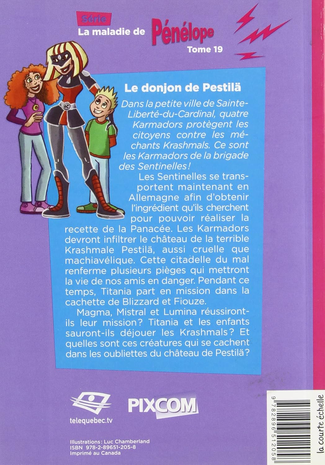 Livre Le donjon de Pestila - Emmanuel Aquin (Livre d'occasion) - ISBN 2896512055