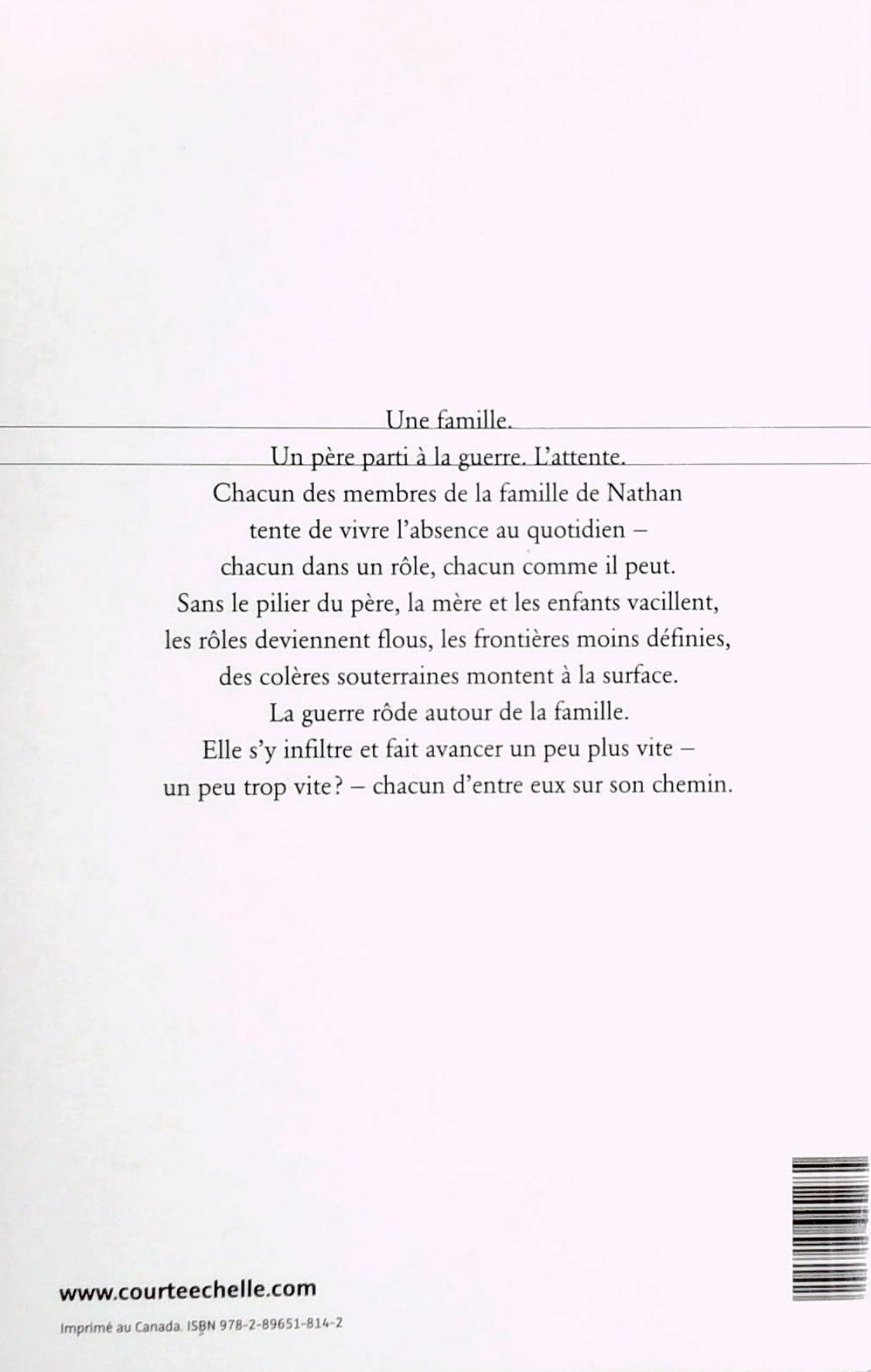 Livre Guerres (Charlotte Gingras) (Livre d'occasion) - ISBN 2896518142