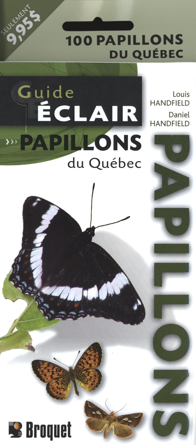 Livre Papillons du Québec - Louis Handfield (Livre d'occasion)