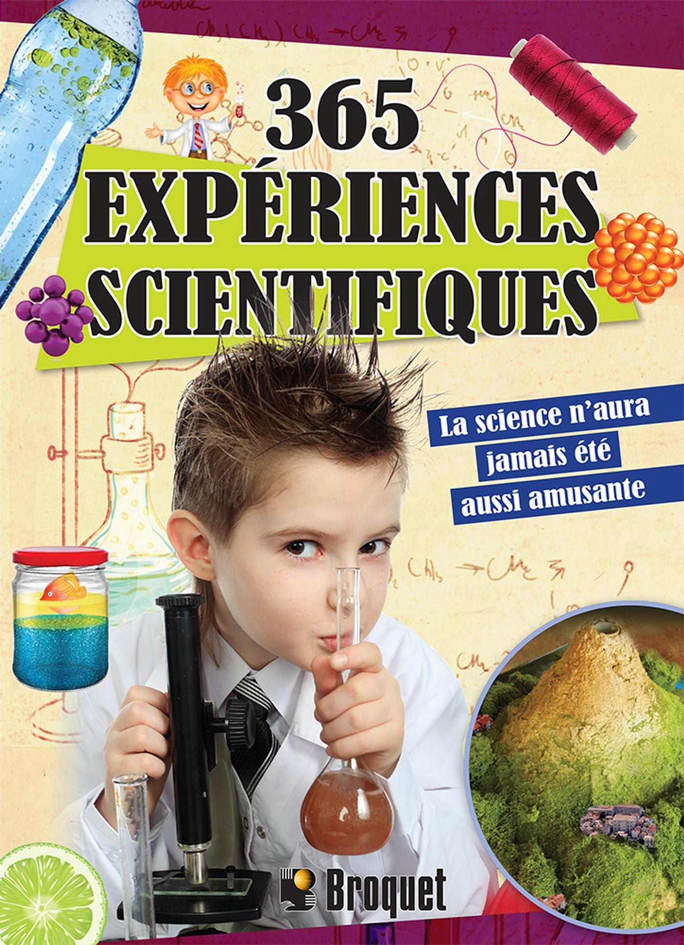 Livre 365 expériences scientifiques - Collectif (Livre d'occasion) - ISBN 2896544607