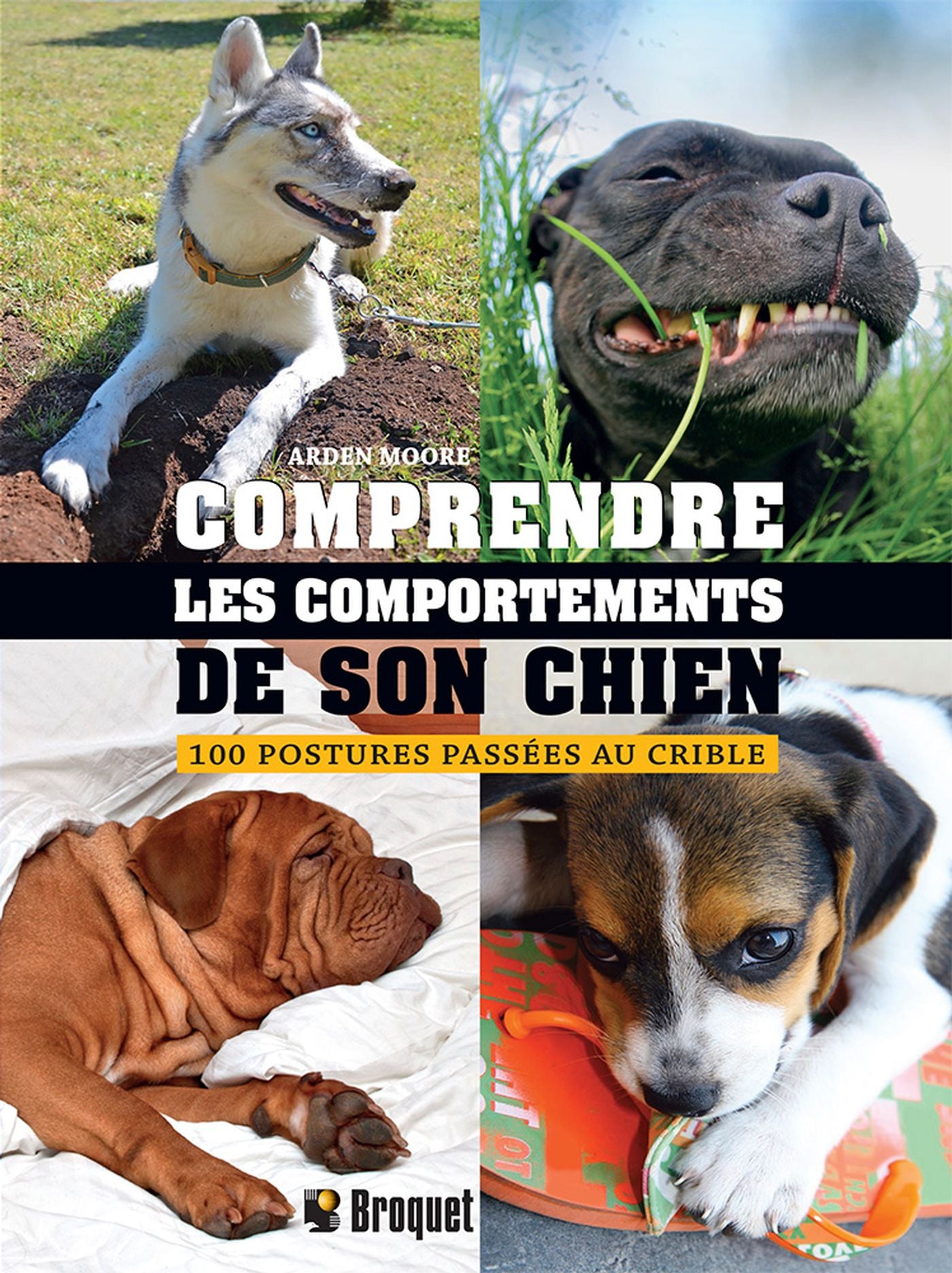 Livre Comprendre les comportements de son chien : 100 postures passées au crible - Arden Moore (L...