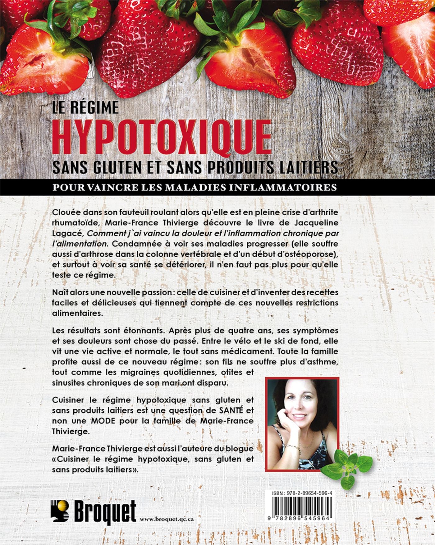 Livre Le régime hypotoxique : Sans gluten et sans produits laitiers pour vaincre les maladies inf...