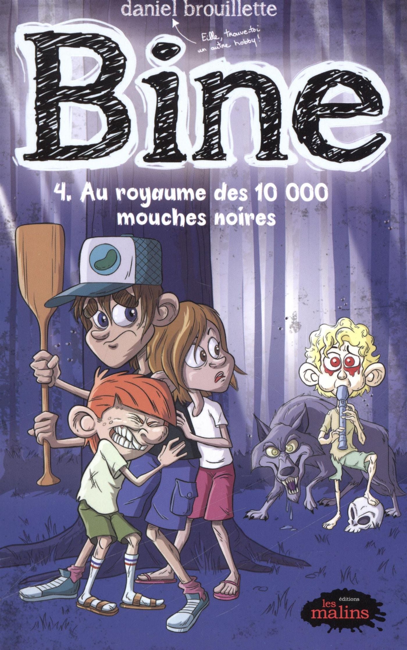 Livre Au royaume des 10000 mouches noires - Daniel Brouillette (Livre d'occasion) - ISBN 2896572619