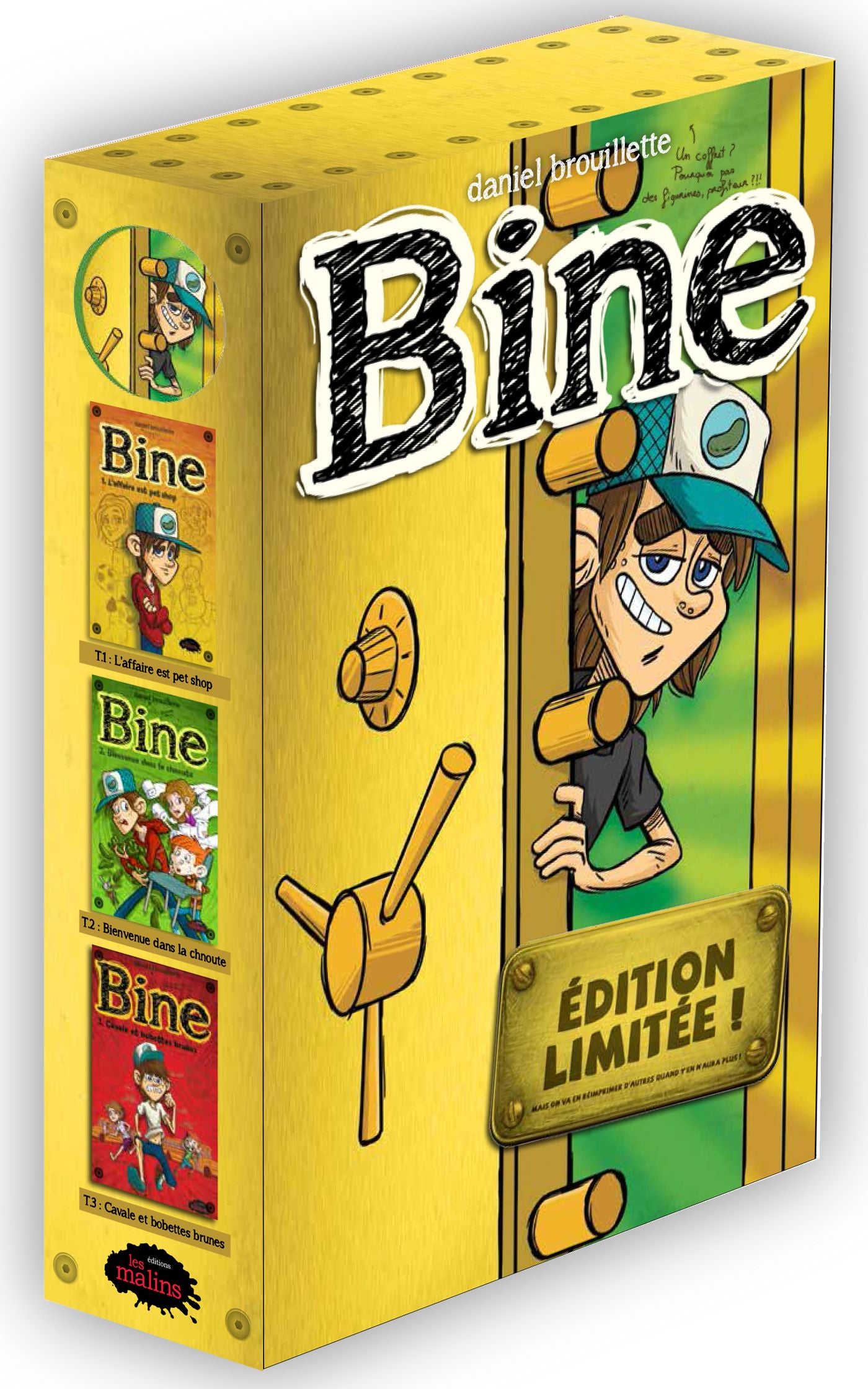 Livre ISBN  Bine : Coffret Tome # 1-3 (Édition Limitée) (Daniel Brouillette)