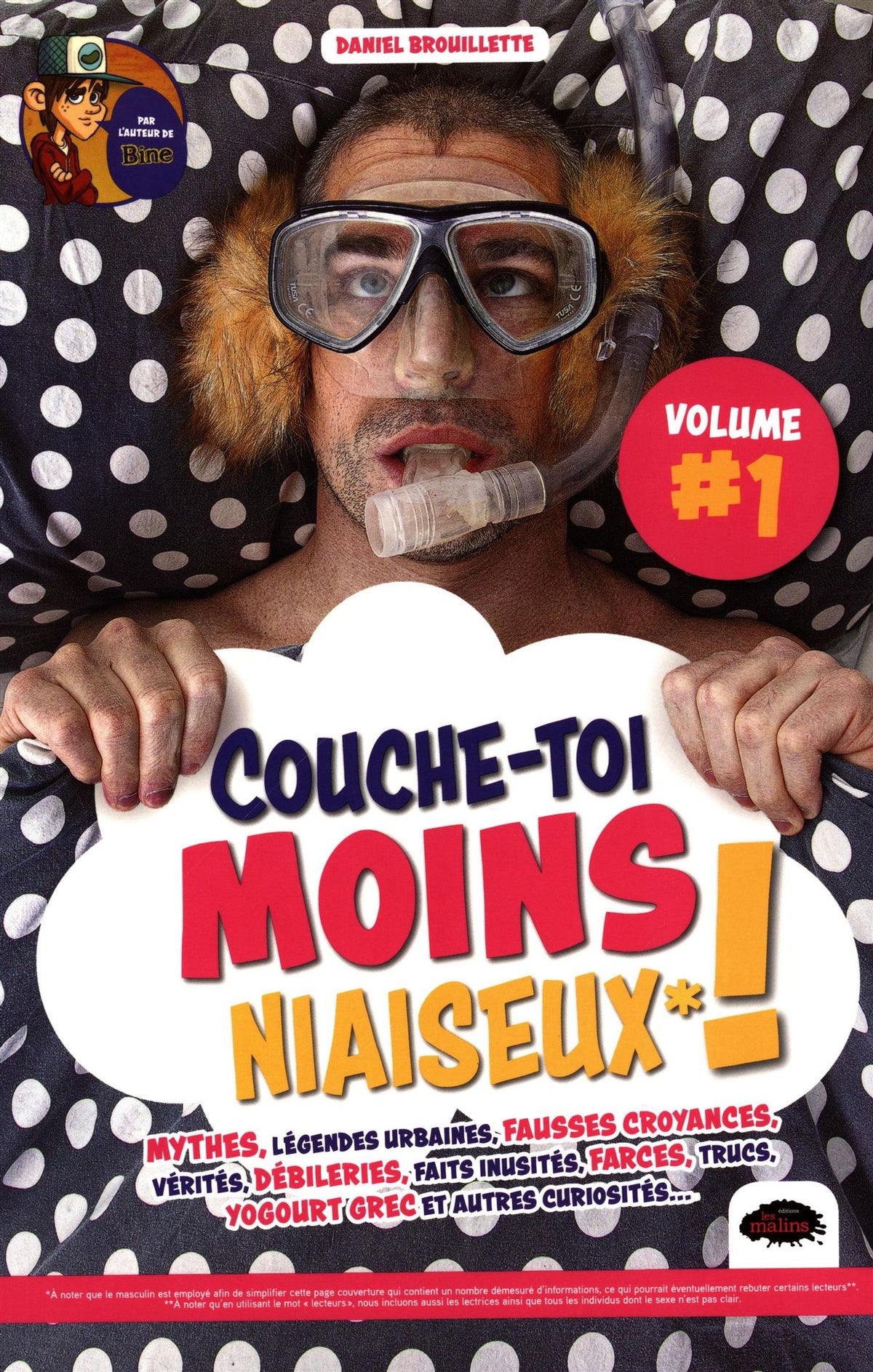 Livre Couche-toi moins niaiseux! (Daniel Brouillette) (Livre d'occasion) - ISBN 2896574174