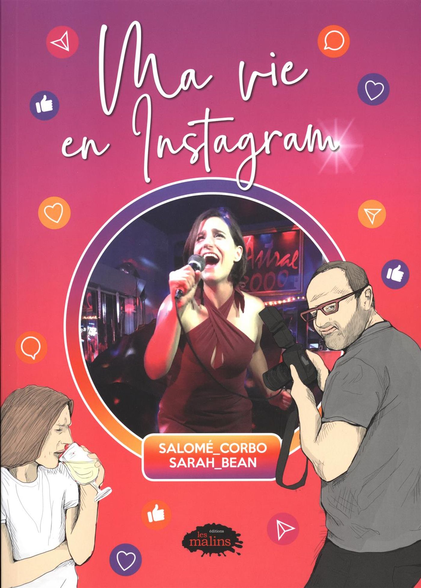 Livre Ma vie en instagram - Salomé Corbo (Livre d'occasion) - ISBN 2896575650