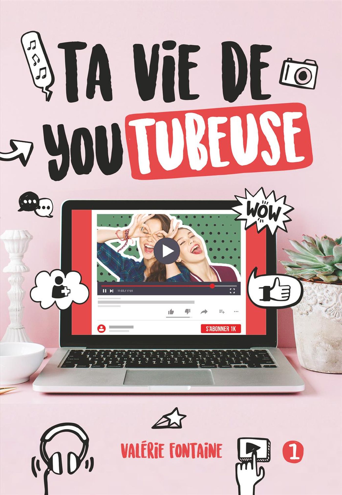 Livre Ta vie de youtubeuse - Valérie Fontaine (Livre d'occasion) - ISBN 2896578188