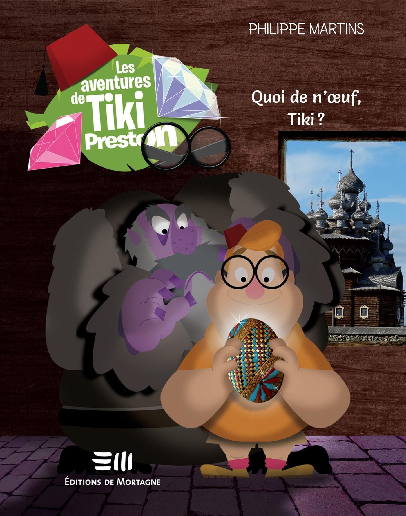 Livre Quoi de n'oeuf, Tiki? - Philippe Martins (Livre d'occasion)