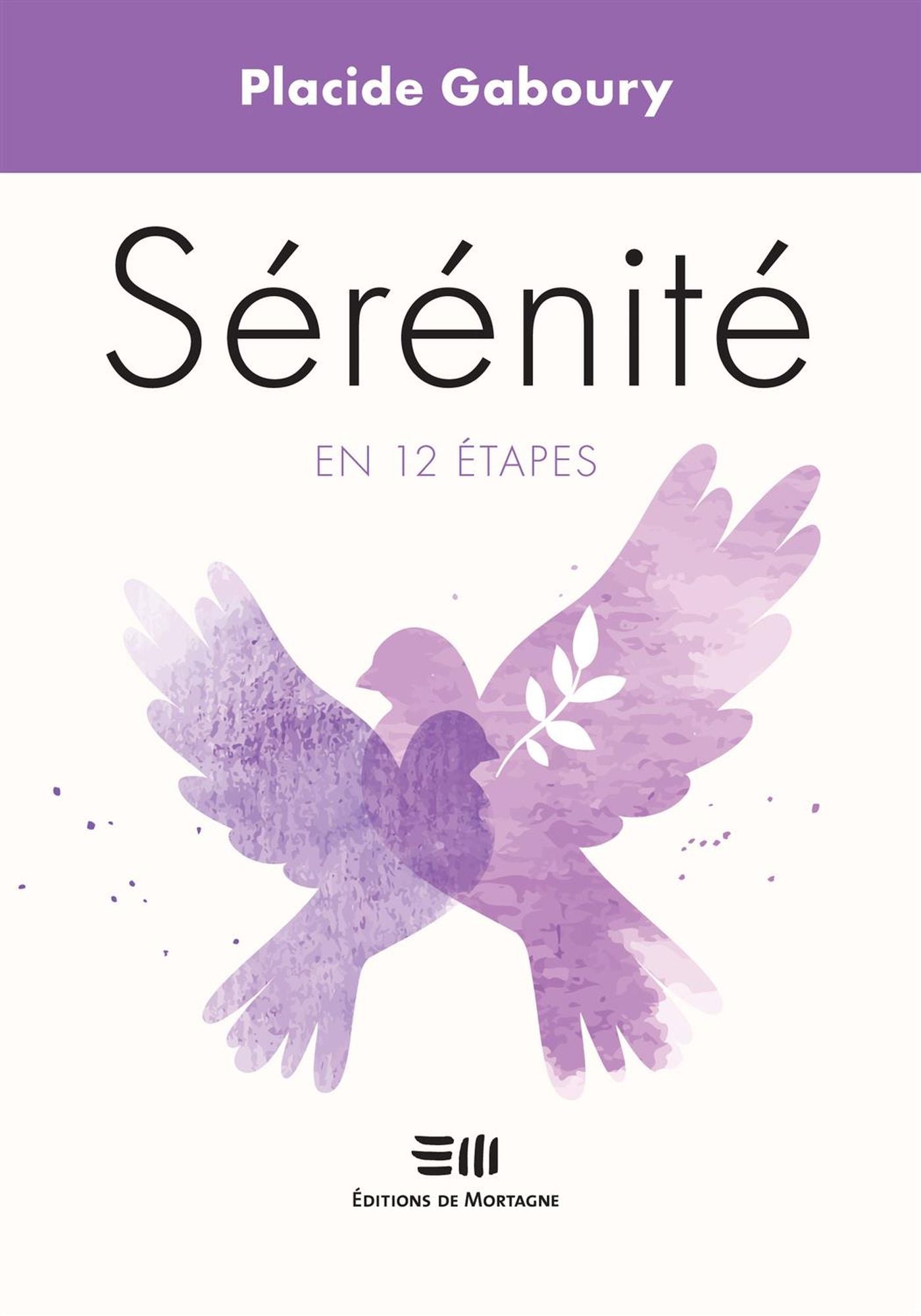 Livre Sérénité : En 12 étapes - Placide Gaboury (Livre d'occasion) - ISBN 2896627146