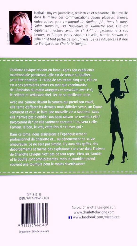 La vie épicée de Charlotte Lavigne # 3 : Carbernet sauvignon et shortcake aux fraises (Nathalie Roy)