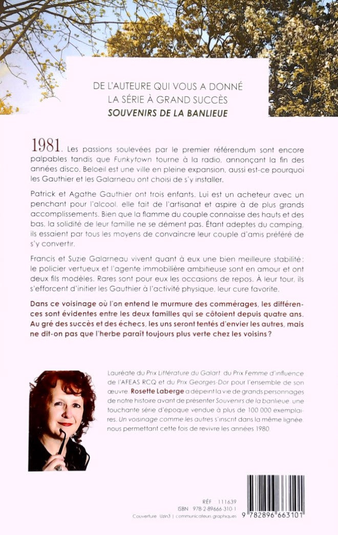 Livre Un printemps ardent - Rosette Laberge (Livre neuf) - ISBN 289666310X