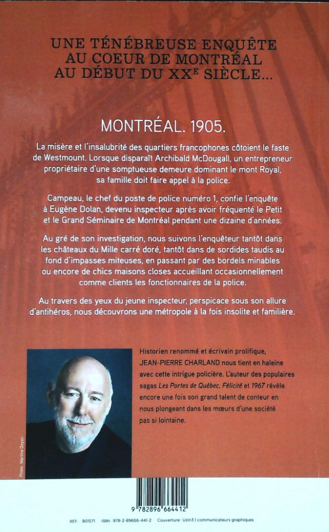 Livre Père et mère tu honoreras : Une enquête d'Eugène Dolan - Jean-Pierre Charland (Livre d'occa...