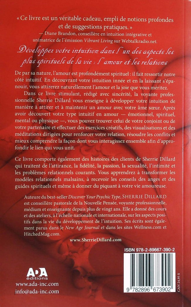 Livre L'amour et l'intuition : Comment créer un amour durable - Sherrie Dillard (Livre d'occasion...
