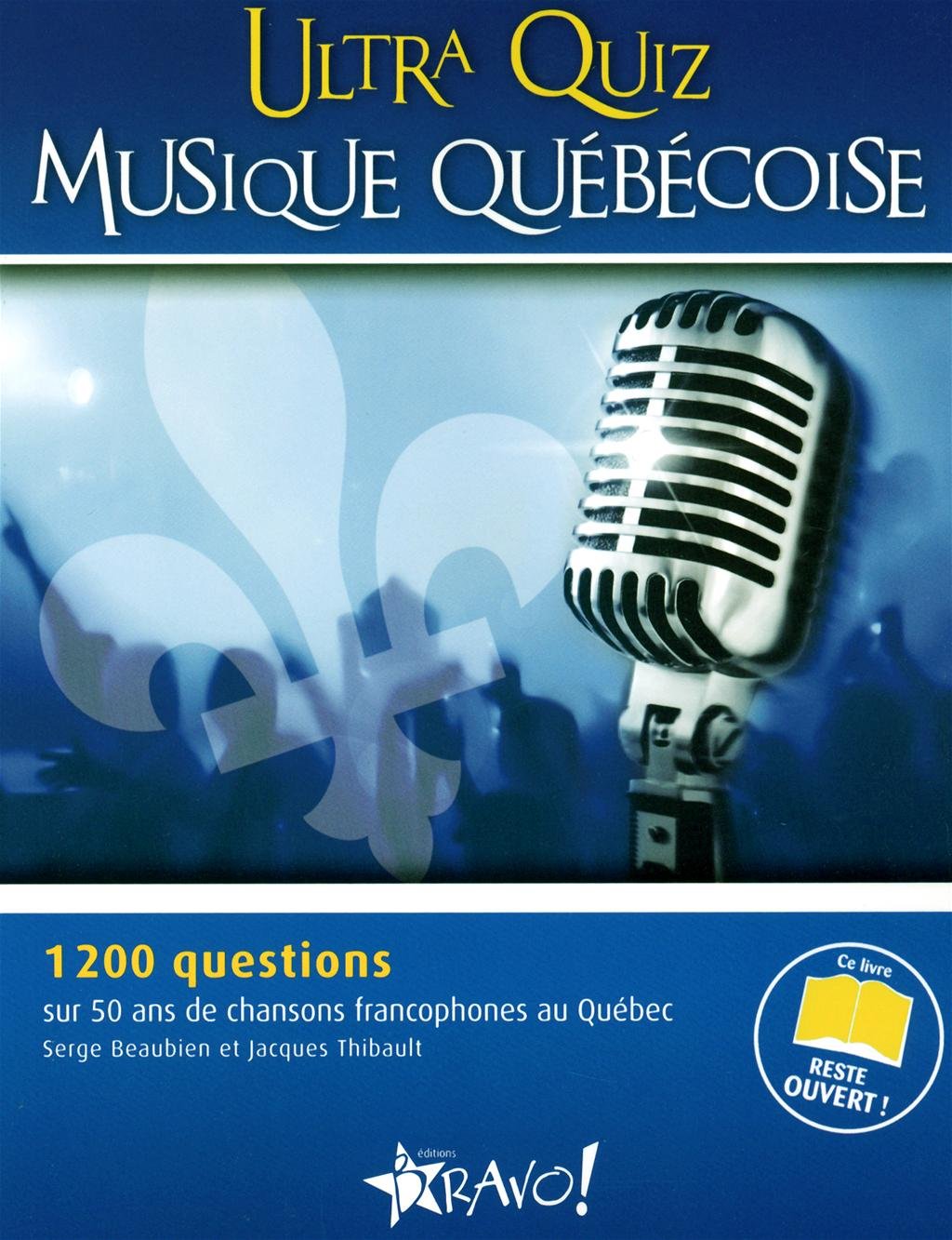 Livre Ultra Quiz : Musique québécoise (Livre neuf) - ISBN 2896700617