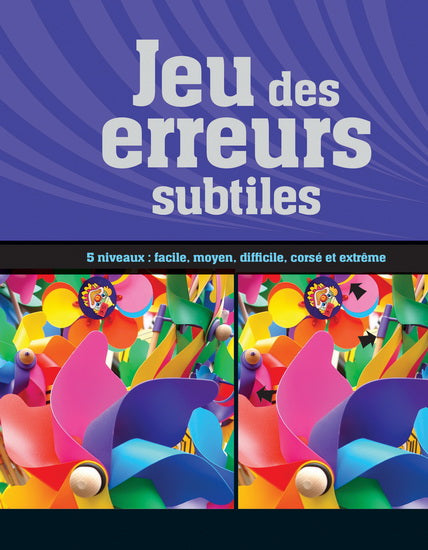 Livre Jeu des erreurs subtiles (Livre d'occasion)