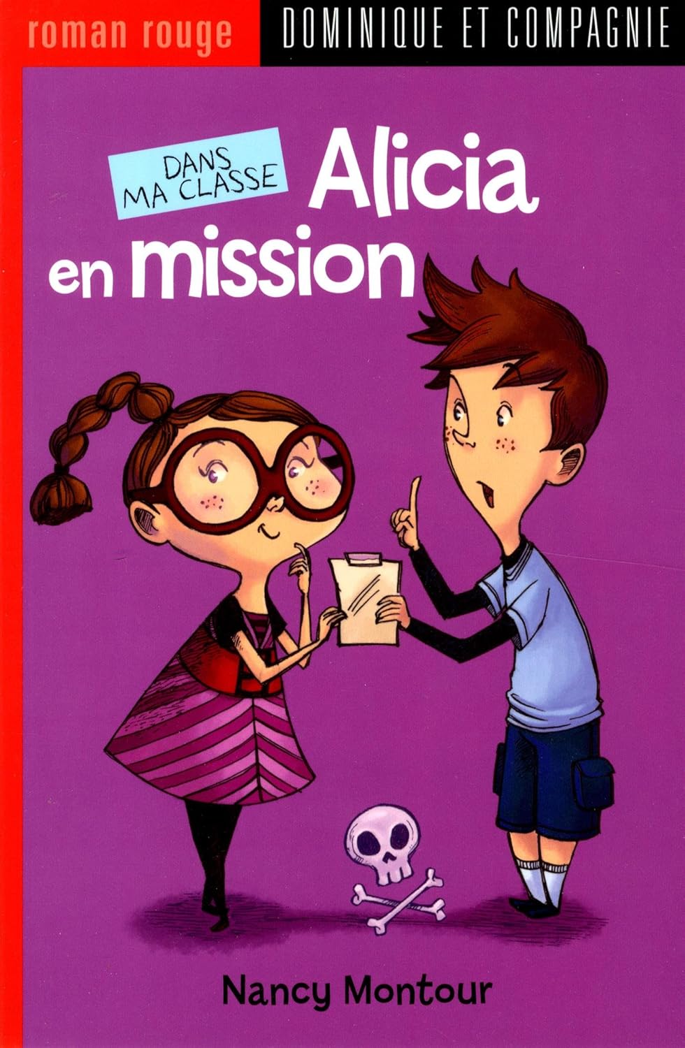 Roman rouge # 71 : Alicia en mission - Nancy Montour