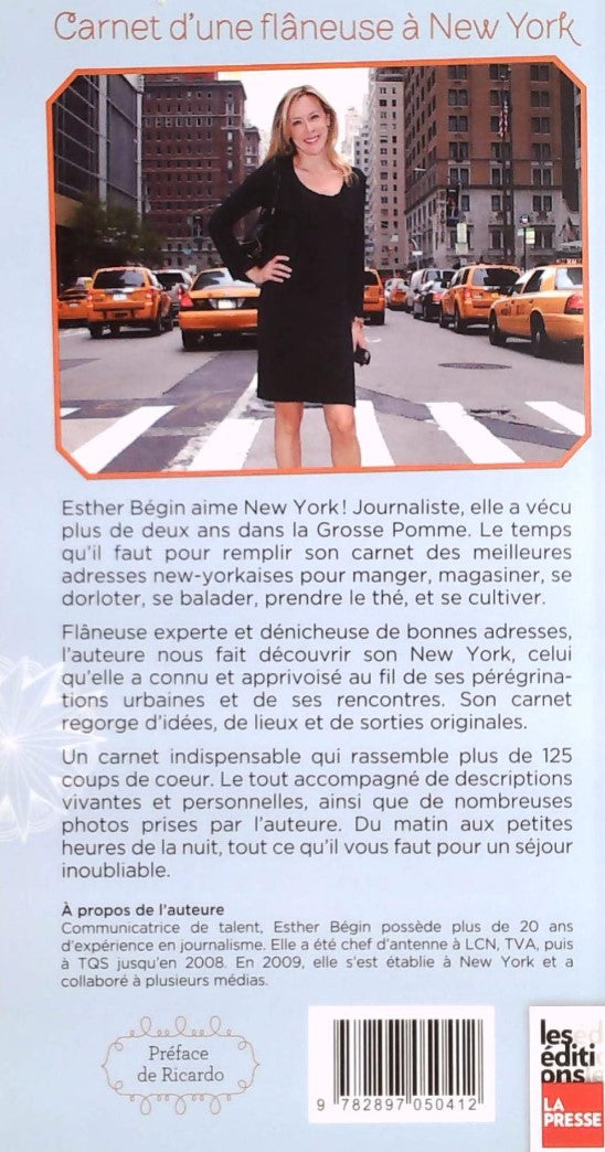 Livre Carnet d'une flâneuse à New York : Mes meilleures adresses - Esther Bégin (Livre d'occasion...