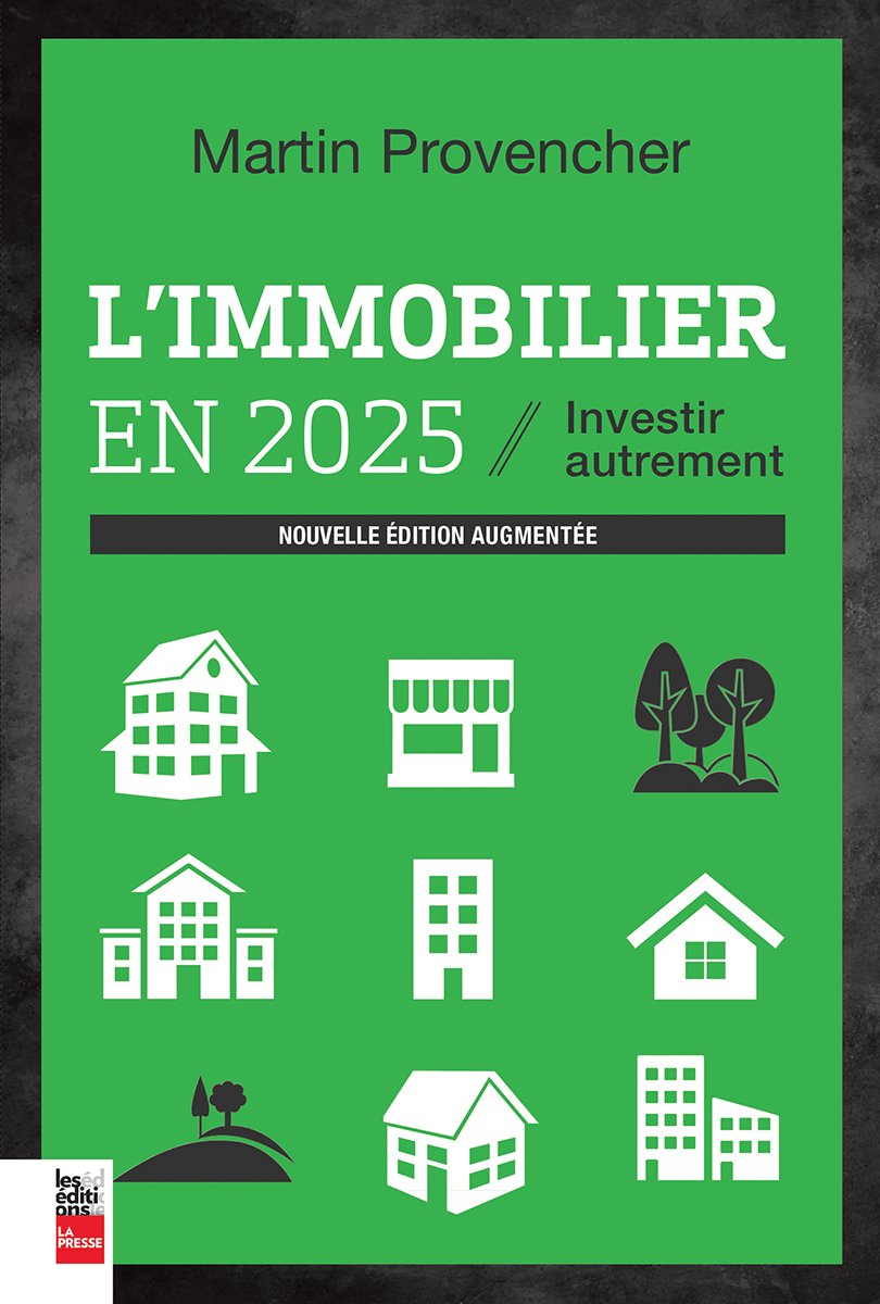 Livre L'immobilier en 2025 : Investir autrement - Martin Provencher (Livre d'occasion) - ISBN 289...