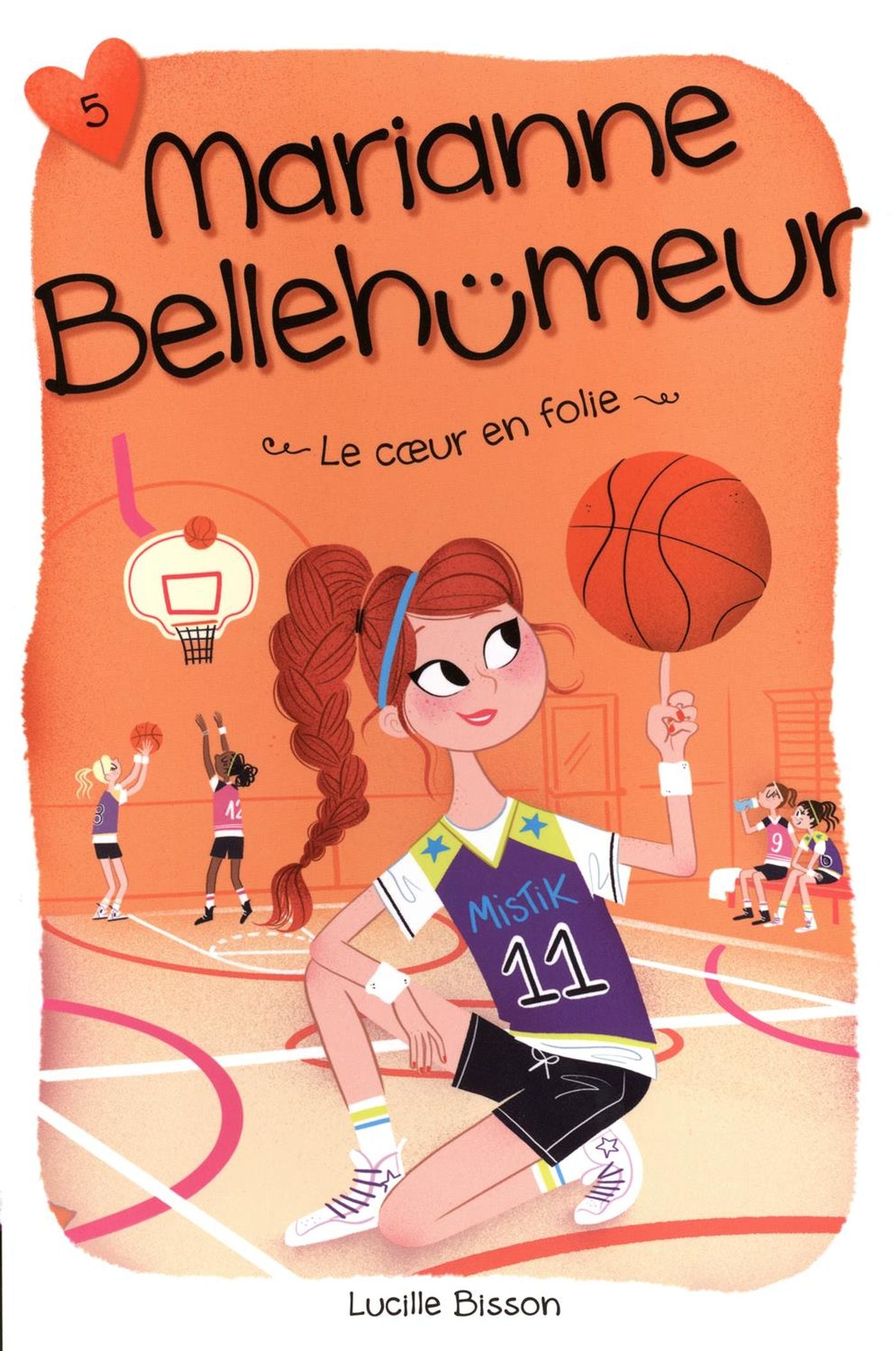 Livre Le coeur en folie - Lucille Bisson (Livre neuf)