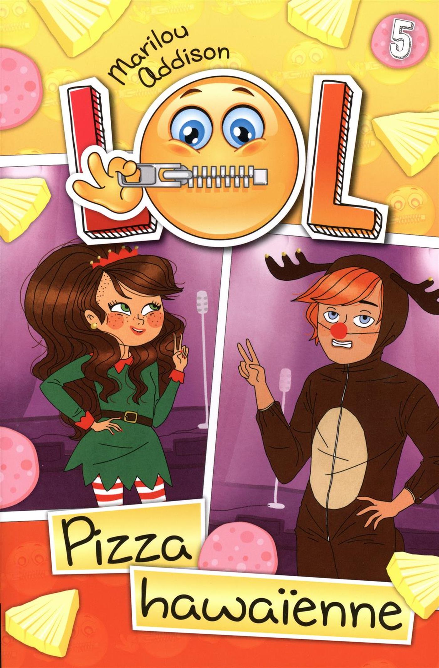 Livre Pizza hawaïenne - Marilou Addison (Livre neuf)