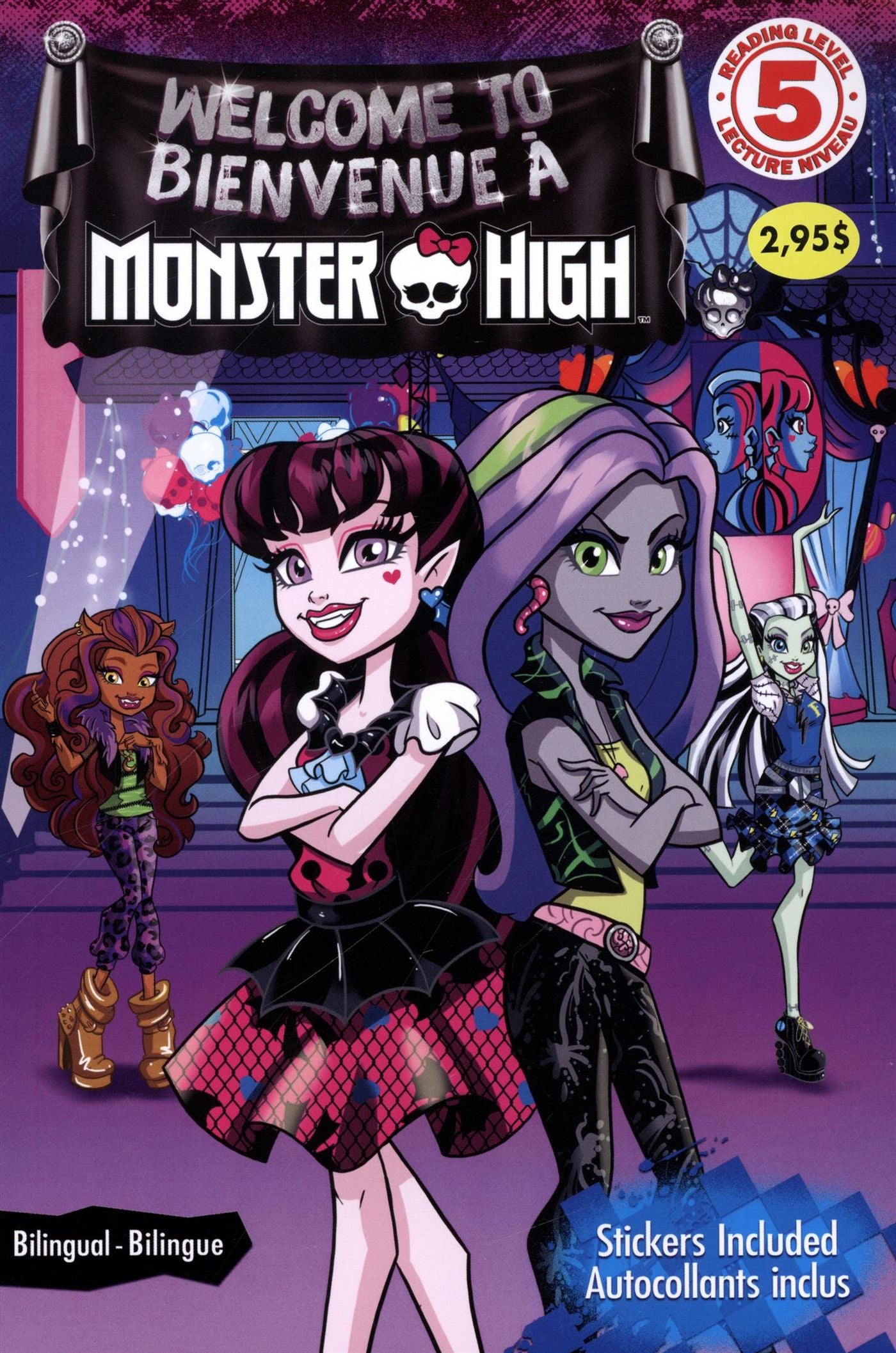 Livre Bienvenue à Monster High - Arianne Leduc (Livre neuf)