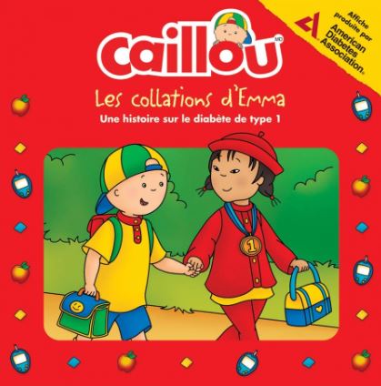 Livre Caillou : Les collation d'Emma (Livre d'occasion) - ISBN 2897182040