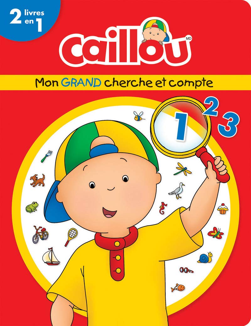 Caillou : Mon grand cherche et compte