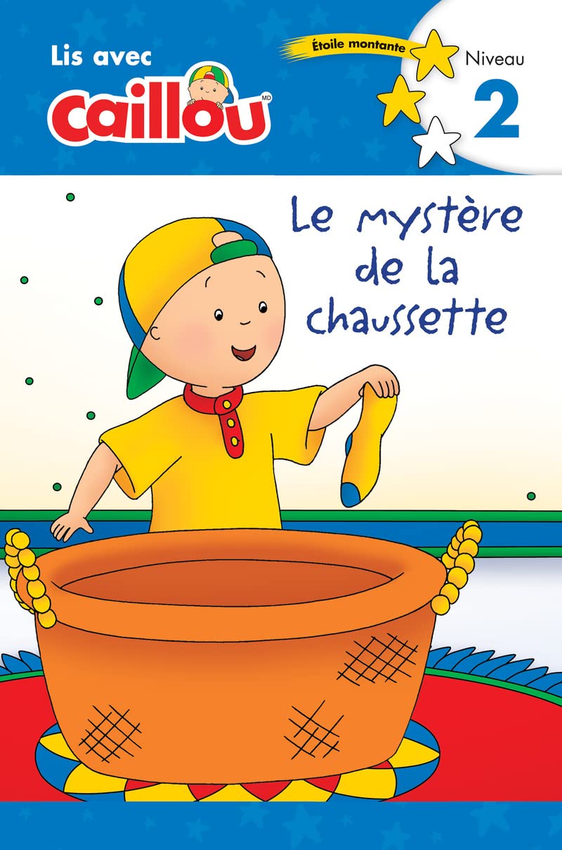 Lis avec Caillou (Niveau 2) : Le mystère de la chaussette