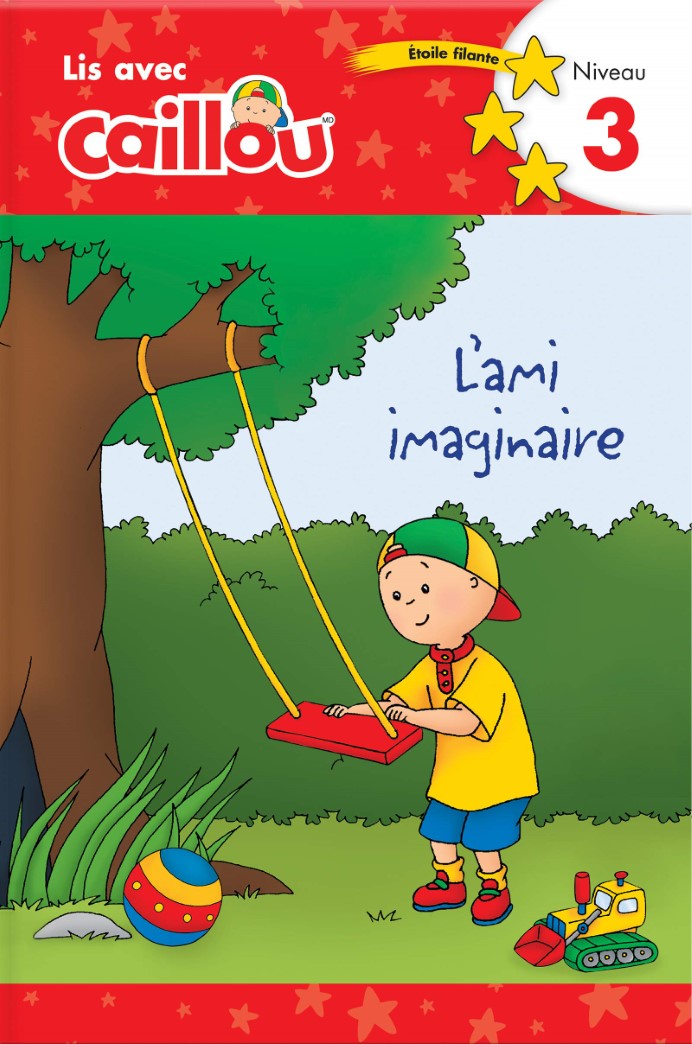 Lis avec Caillou (Niveau 3) : L'ami imaginaire