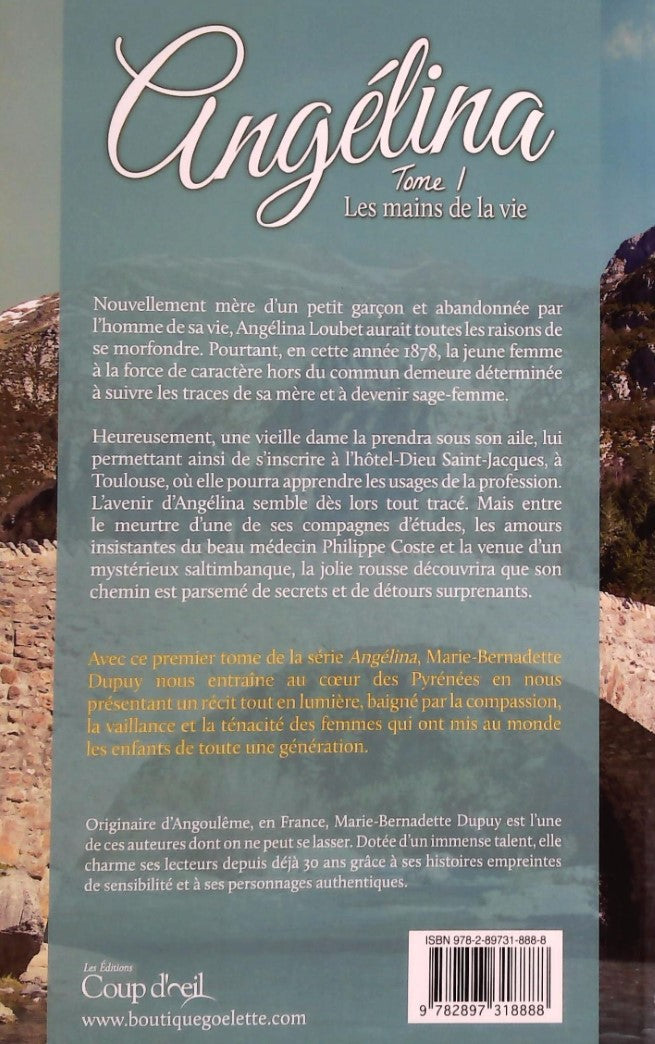 Livre Les mains de la vie - Marie-Bernadette Dupuy (Livre d'occasion)
