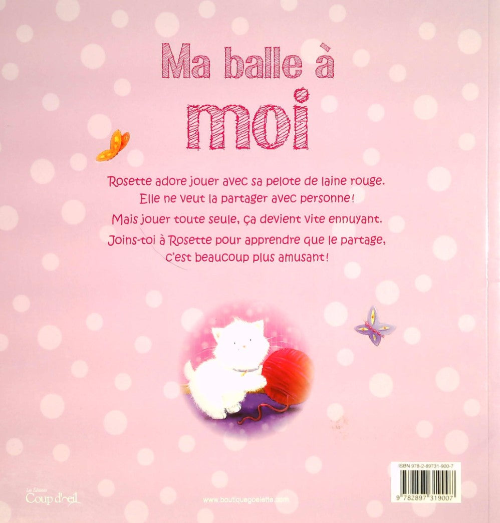 Livre Ma balle à moi - Nicola Parsons (Livre d'occasion)