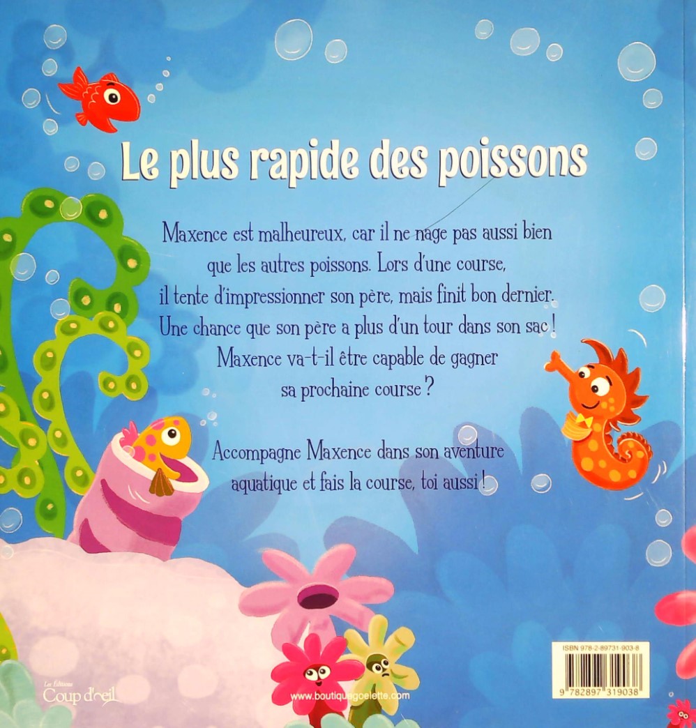 Livre Le plus rapide des poissons - David Styring (Livre d'occasion) - ISBN 2897319038