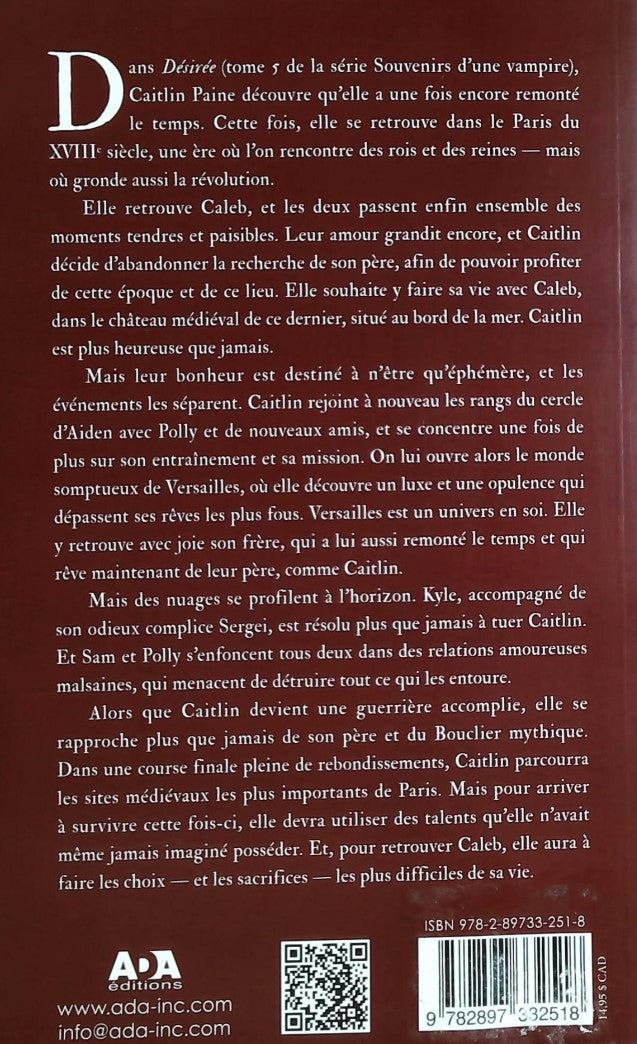 Livre Désirée - Morgan Rice (Livre d'occasion)