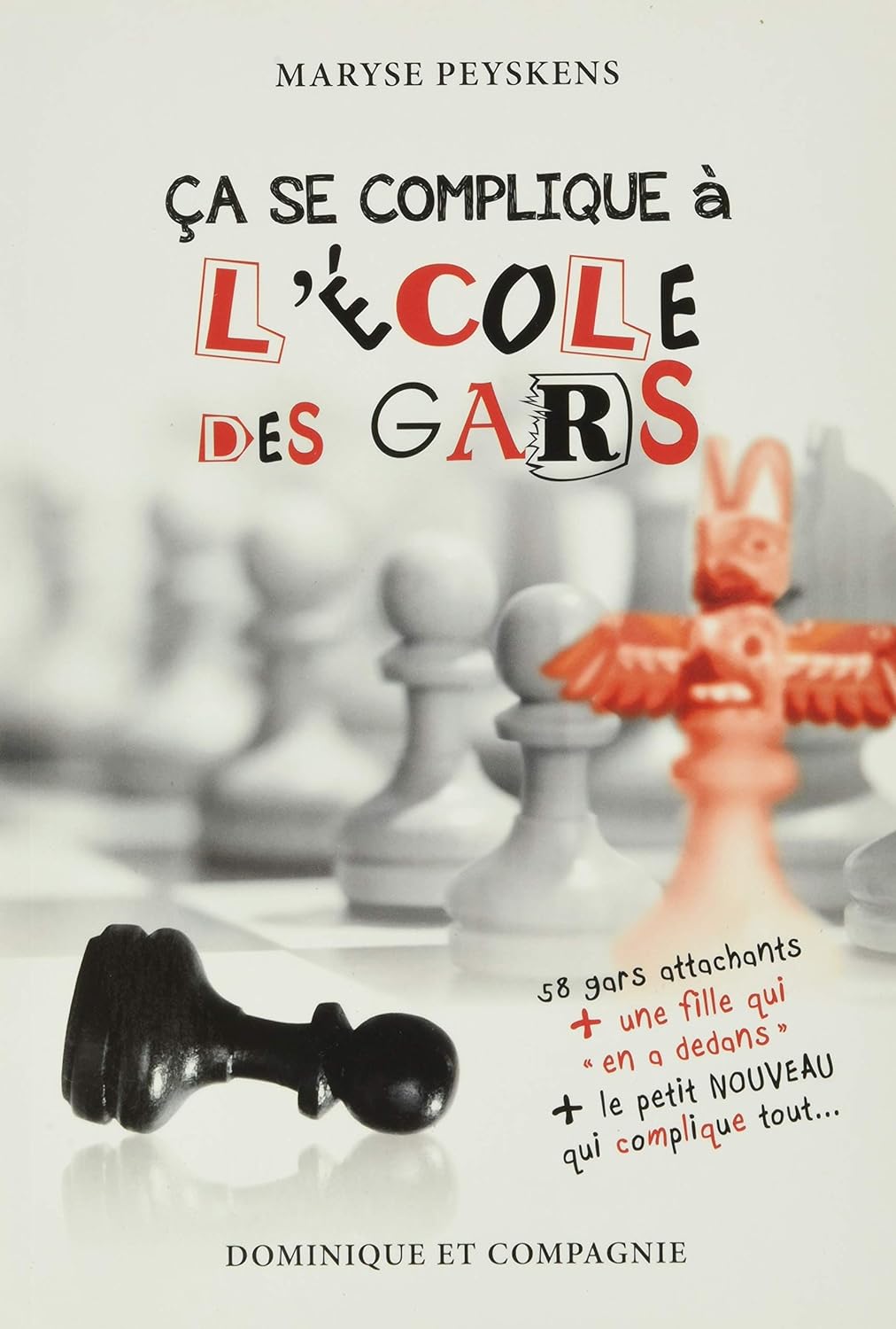 Livre ISBN 2897393815 Ça se complique à l'école des gars (Maryse Peyskens)
