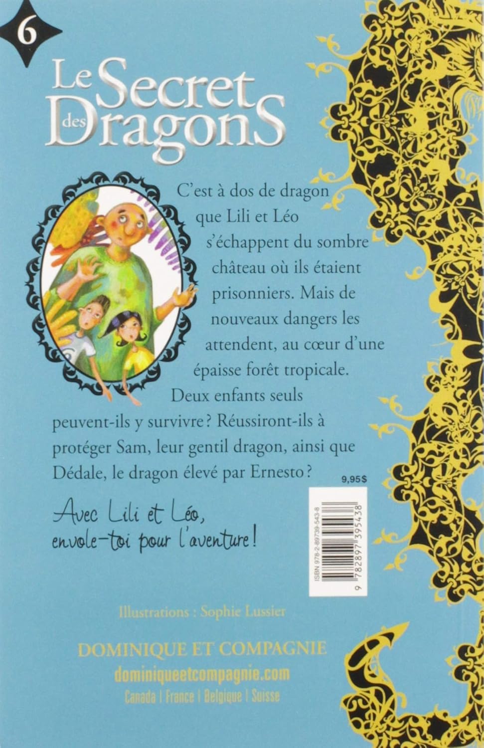Livre Le secret des dragons - Dominique Demers (Livre d'occasion) - ISBN 2897395435