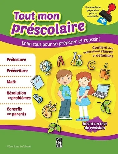 Livre Tout mon préscolaire - Véronique Lefebvre (Livre d'occasion)