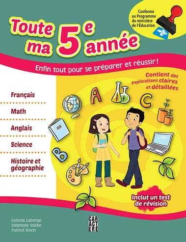 Livre Toute ma 5e année - Colette Laberge (Livre d'occasion) - ISBN 2897421630