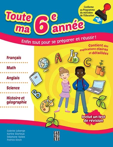 Livre Toute ma 6e année - Colette Laberge (Livre d'occasion) - ISBN 2897421649