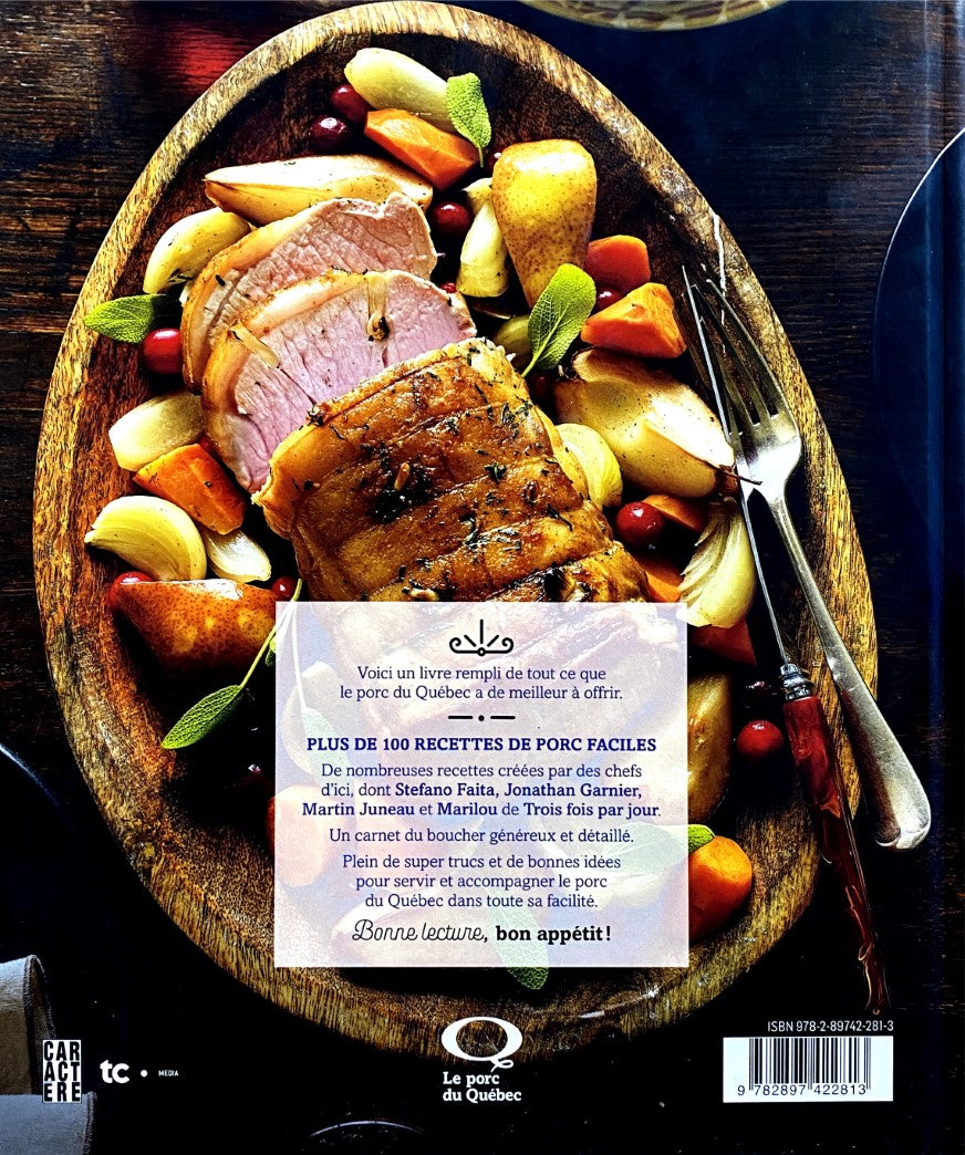 Livre Plus de 100 recettes 100% porc - Collectif (Livre d'occasion)