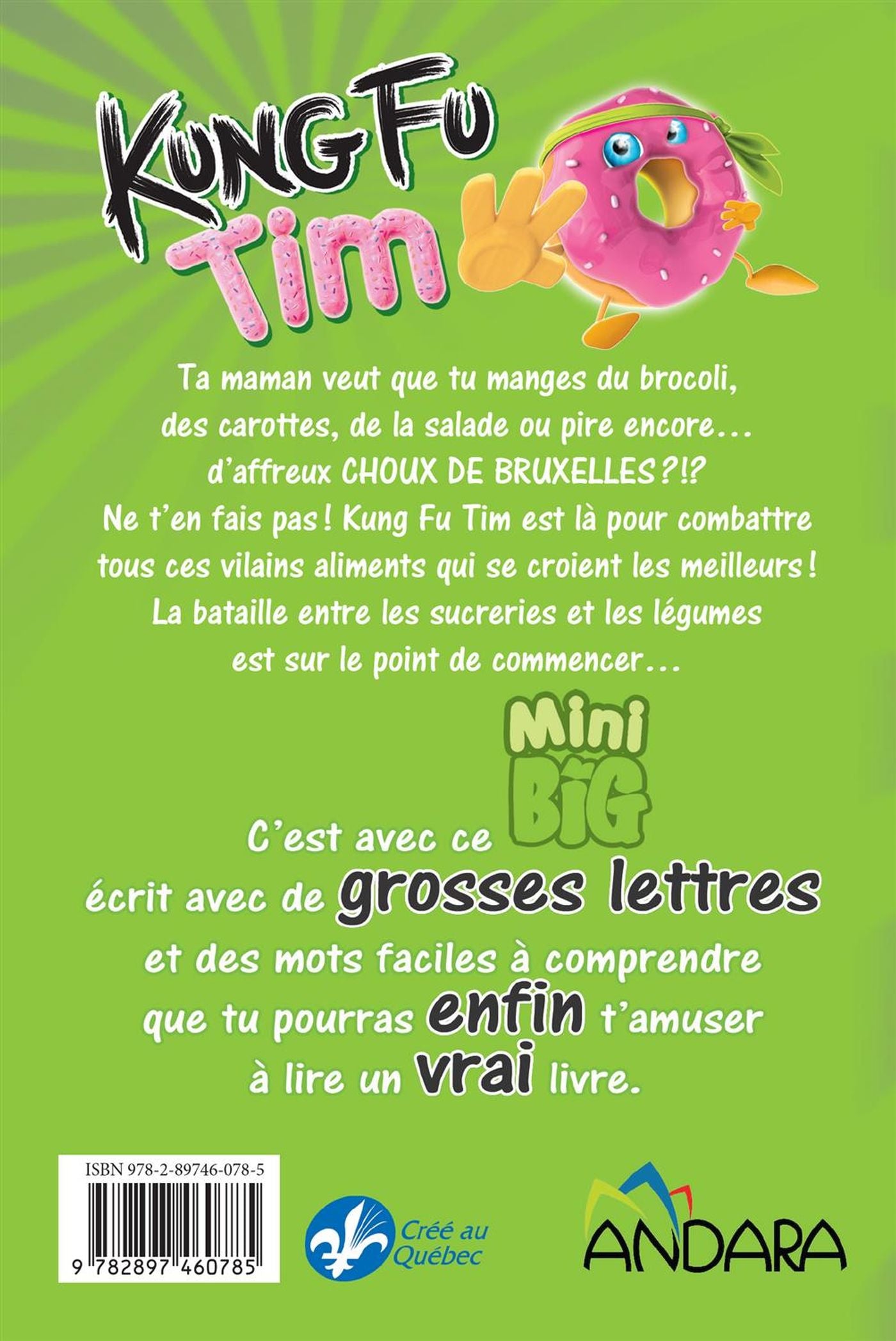 Livre Kung Fu Tim - Marilou Addison (Livre d'occasion)