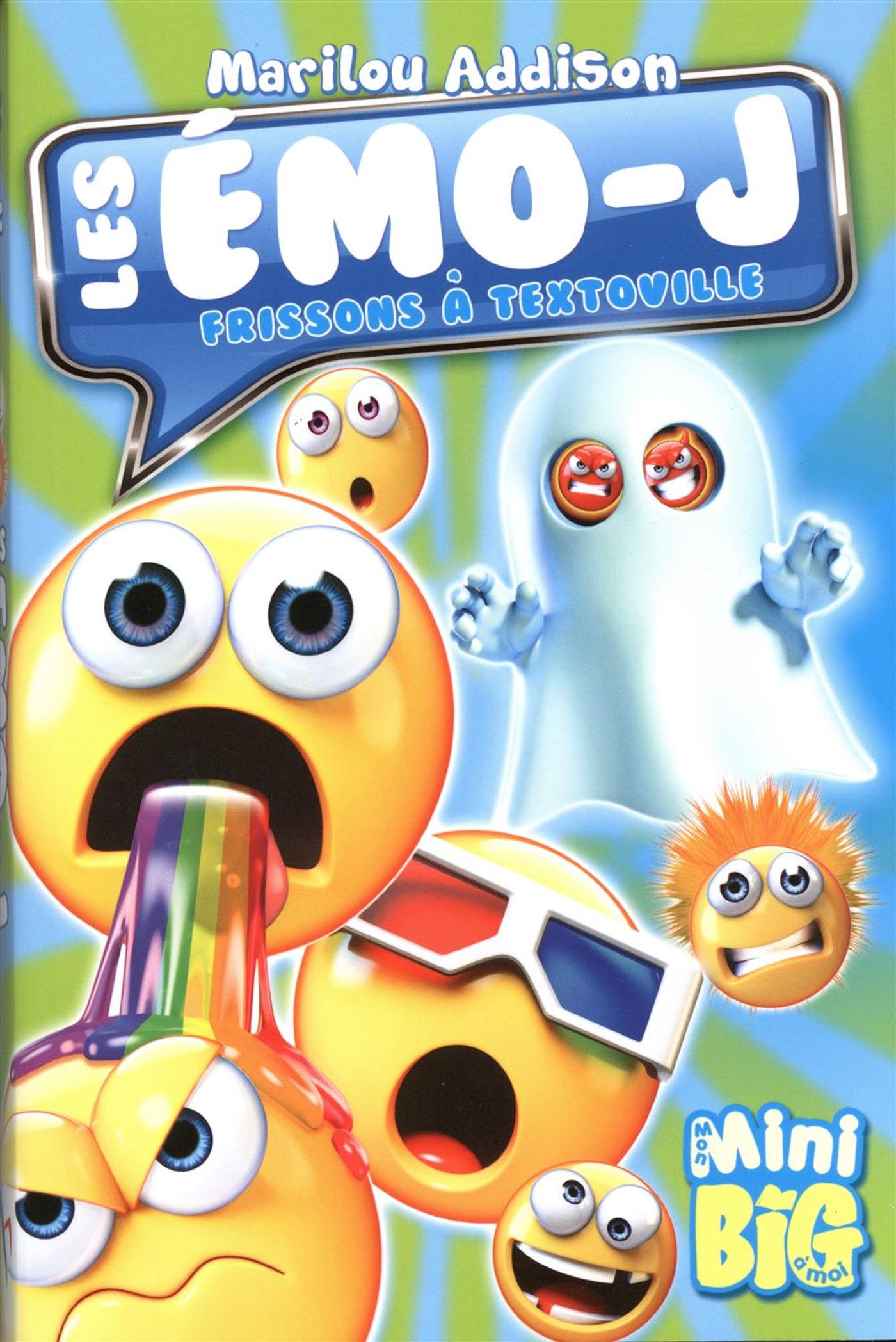 Les Émo-J # 6 : Frissons à textoville - Marilou Addison