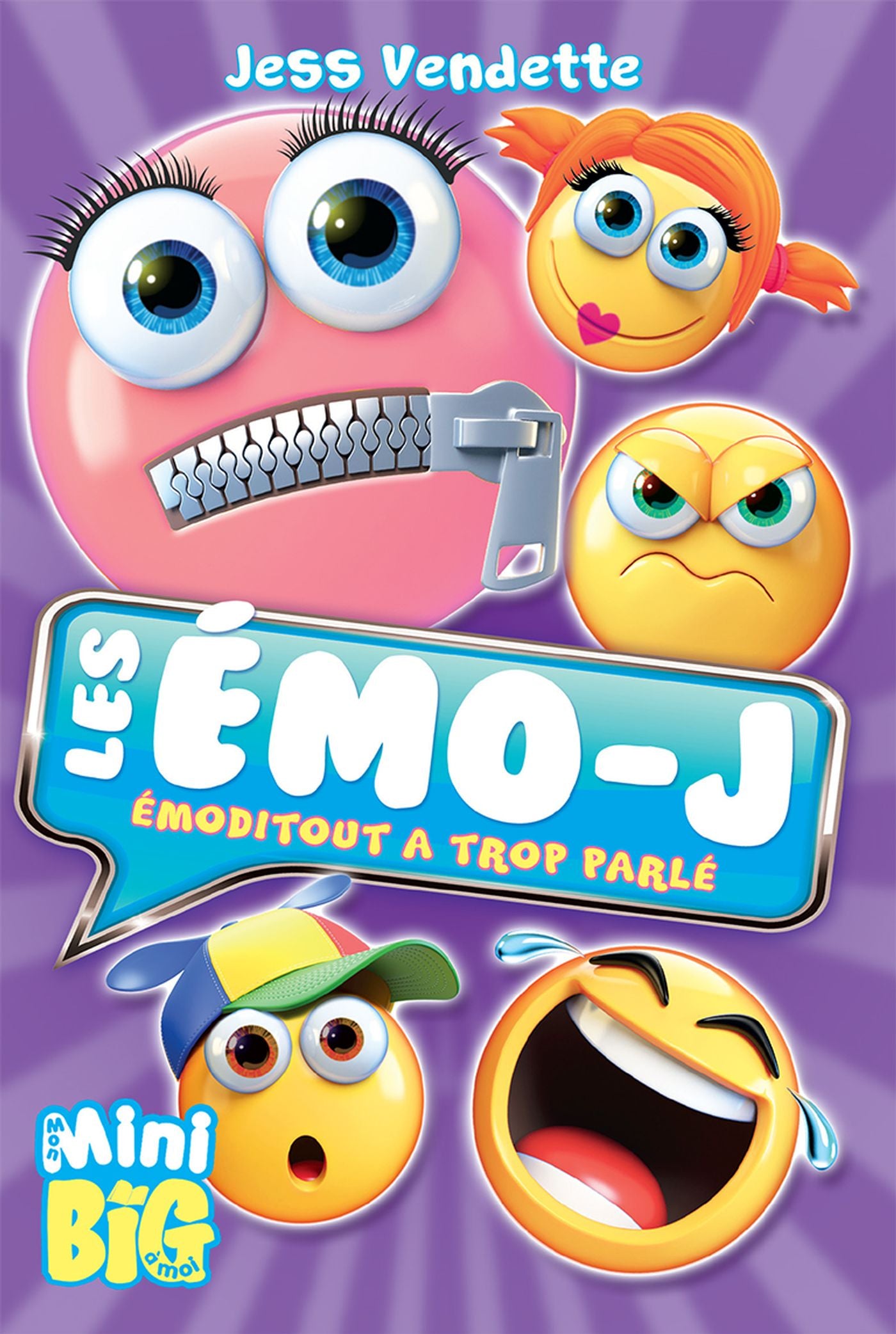 Livre ISBN 2897462817 Les Émo-J : Émoditout a trop parlé (Jess Vendette)